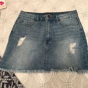 Denim skirt